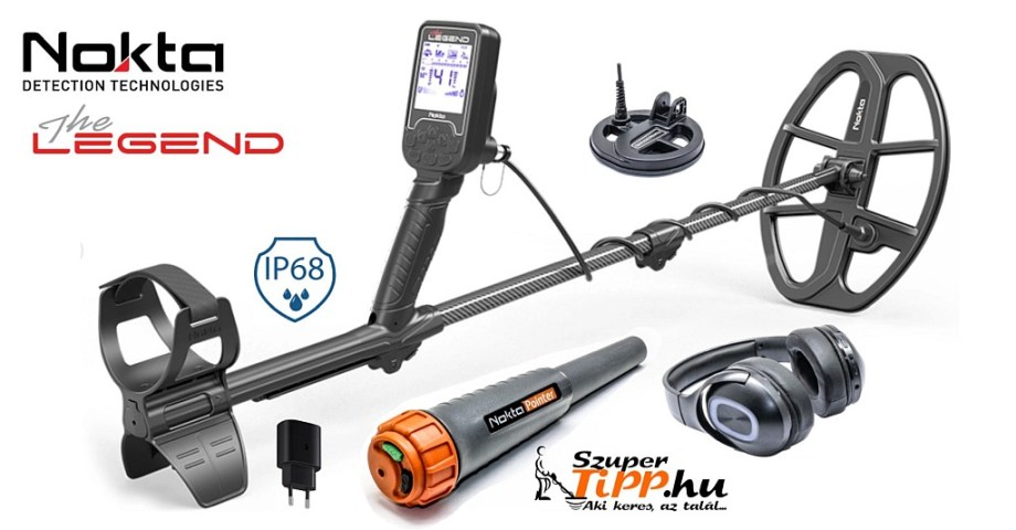 Nokta Legend fémkereső+ WHP+ Pointer+ kis szonda